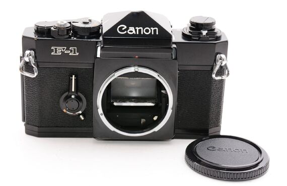 西宮のおすすめ CANON キヤノン F-1 ボディ 前期の高い買取価格 売るなら百獣のカメラ買取王が高価買い取り