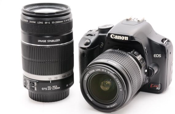 西宮おすすCanon キャノン EOS Kiss X2 ダブルズームキットの高い買取価格 売るなら百獣のカメラ買取王が高価買い取り