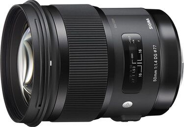 SIGMA シグマ 単焦点標準レンズ Art 50mm F1.4 DG HSM ニコン用 フルサイズ対応 311551