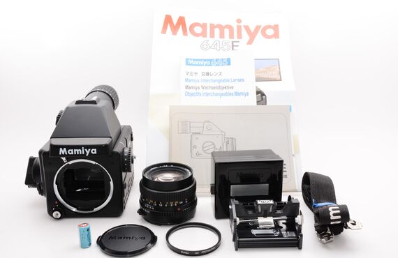 明石おすすめ Mamiya マミヤ 645E + MAMIYA-SEKOR C 80mm F2.8 N の高い買取価格 売るなら百獣の買取王が高価買い取り