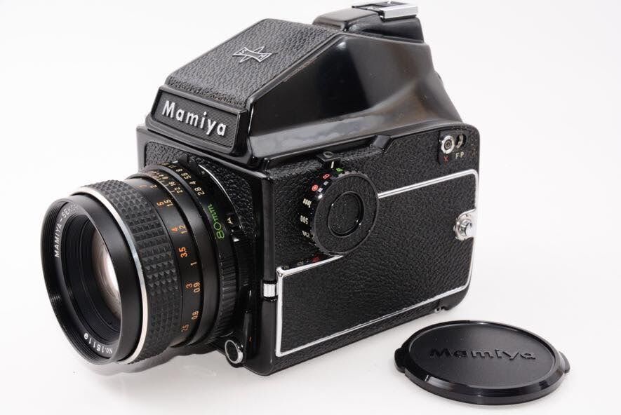 Mamiya マミヤ  M645 1000S 中判 フィルム カメラ MAMIYA-SEKOR C F2.8 80mm レンズ セット