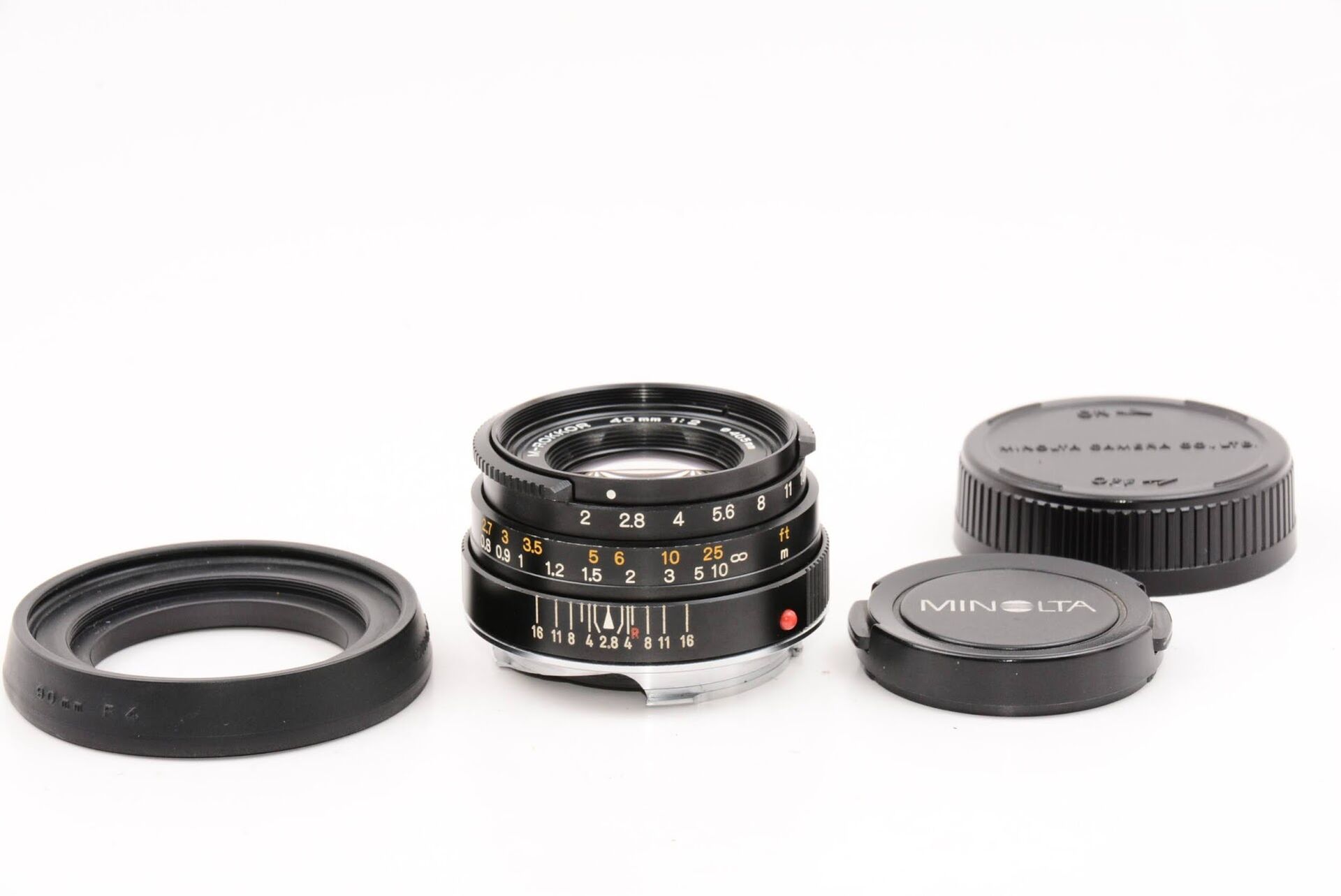 MINOLTA ミノルタ M-ROKKOR 40mm F2