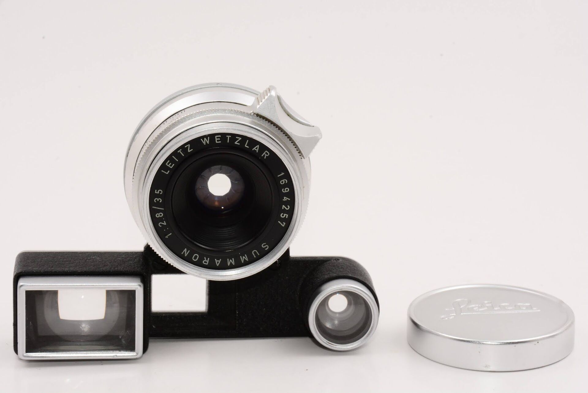 Leica ライカ ズマロン 35mm ｆ2.8 メガネ付き 純正メタルキャップ