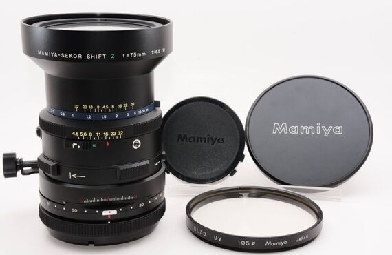明石おすすめ MAMIYAマミヤ MAMIYA‐SEKOR SHIFT Z ｆ＝75mm の高い買取価格 売るなら百獣の買取王が高価買い取り 
