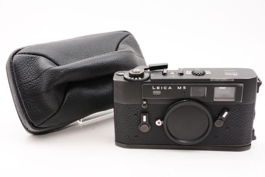 LEICA ライカ M5  body BLACK ケース付