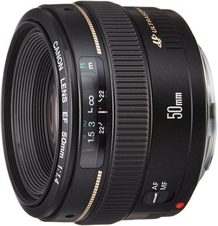 Canon キャノン 単焦点レンズ EF50mm F1.4 USM フルサイズ対応