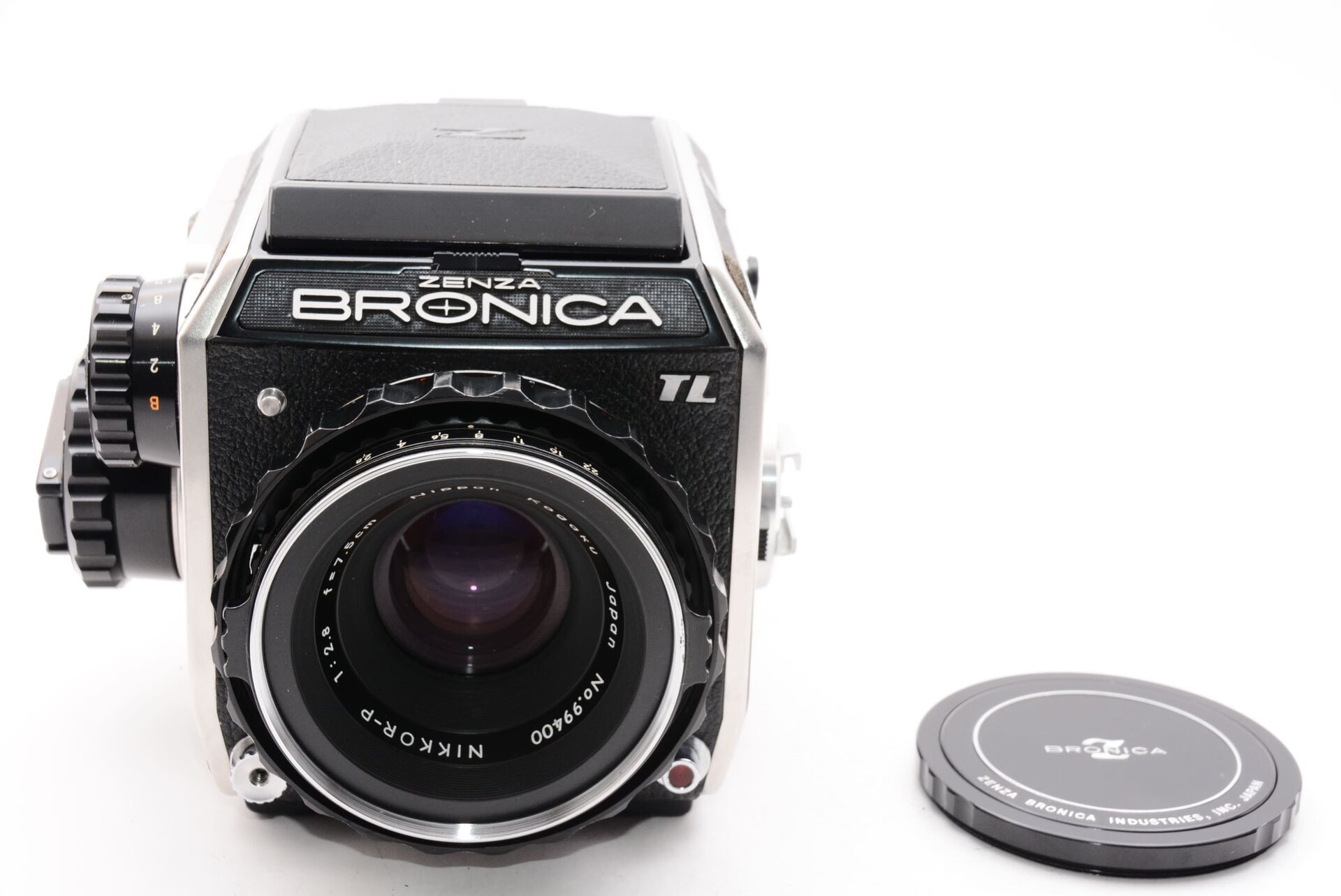 ZENZABRONICA ゼンザブロニカ EC-TLII 中判カメラ/レンズ NIKKOR－P 1：2.8 7.5mm