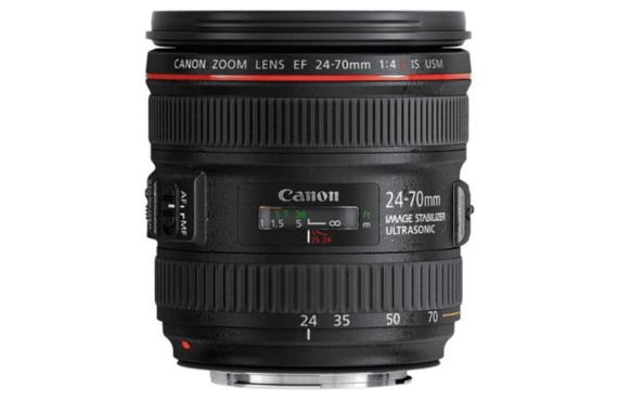 カメラレンタル神戸のおすすめレンズ・ビデオカメラ買取王カメライオンCANON EF24-70mm F4L IS USM 標準ズームレンズ