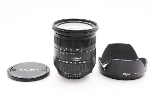 西宮おすすめ SIGMA シグマ 24-135mm2.8-4.5D Nikon AFの高い買取価格 売るなら百獣のカメラ買取王が高価買い取り