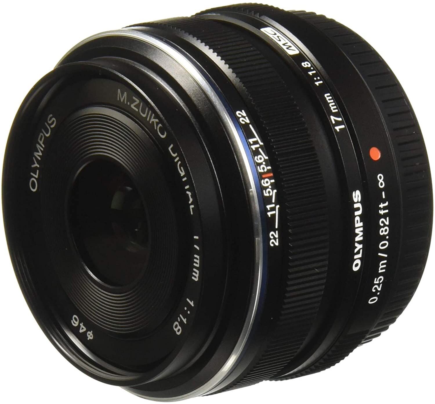 OLYMPUS オリンパス 単焦点レンズ M.ZUIKO DIGITAL 17mm F1.8 ブラック