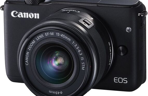 カメラレンタル神戸のおすすめレンズ・ビデオカメラ買取王カメライオンCANON EOS M10 レンズキット ミラーレス一眼