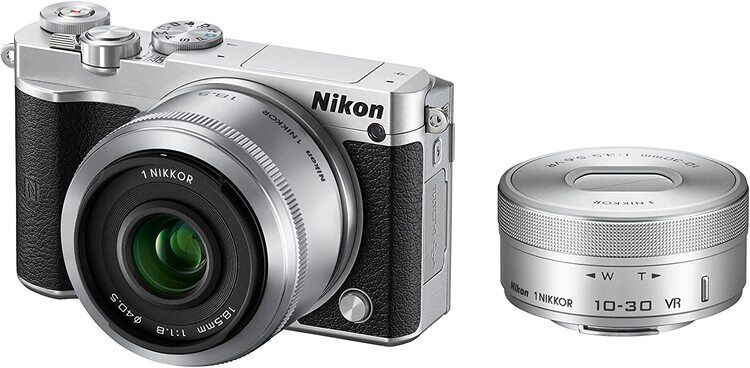 Nikon ニコン Nikon1 J5 ダブルレンズキット シルバー ミラーレス一眼