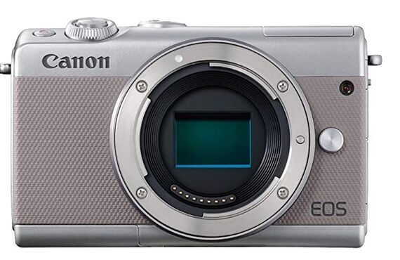 カメラレンタル神戸のおすすめレンズ・ビデオカメラ買取王カメライオンCANON EOS M100 ダブルズームキット シルバー ミラーレス一眼