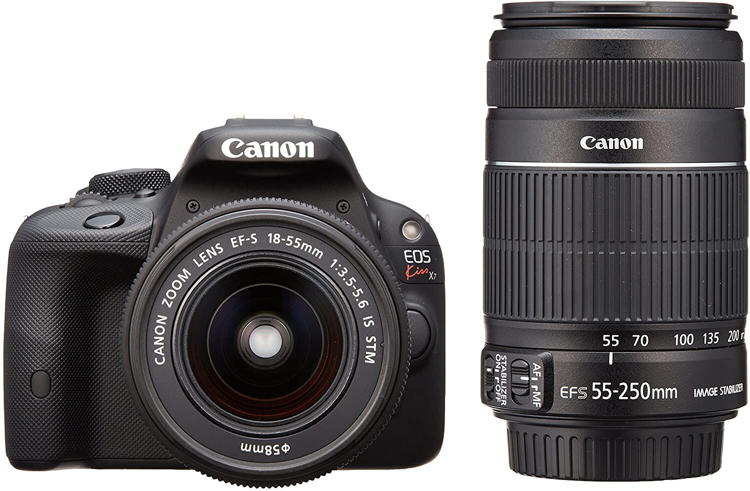 CANON EOS Kiss X7 ダブルズームキット 一眼レフ