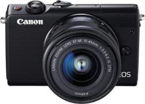 CANON EOS M100 レンズキット ブラック ミラーレス一眼