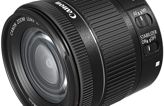 カメラレンタル神戸のおすすめレンズ・ビデオカメラ買取王カメライオンCANON EF-S 18-55mm IS STM 標準ズームレンズ