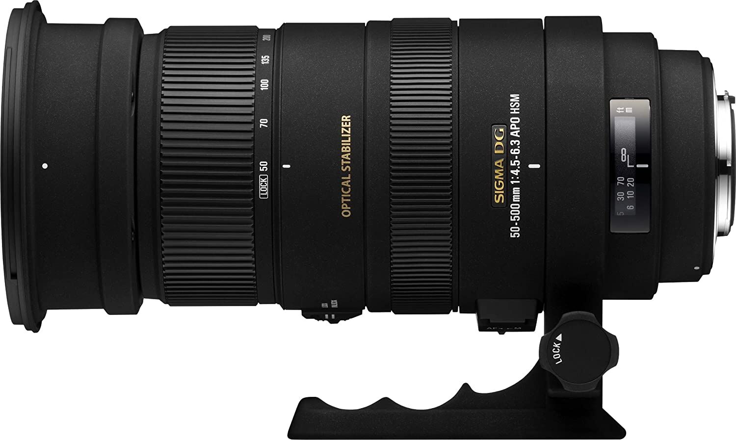 SIGMA シグマ 超望遠ズームレンズ APO 50-500mm F4.5-6.3 DG OS HSM キヤノン用 フルサイズ対応 738549