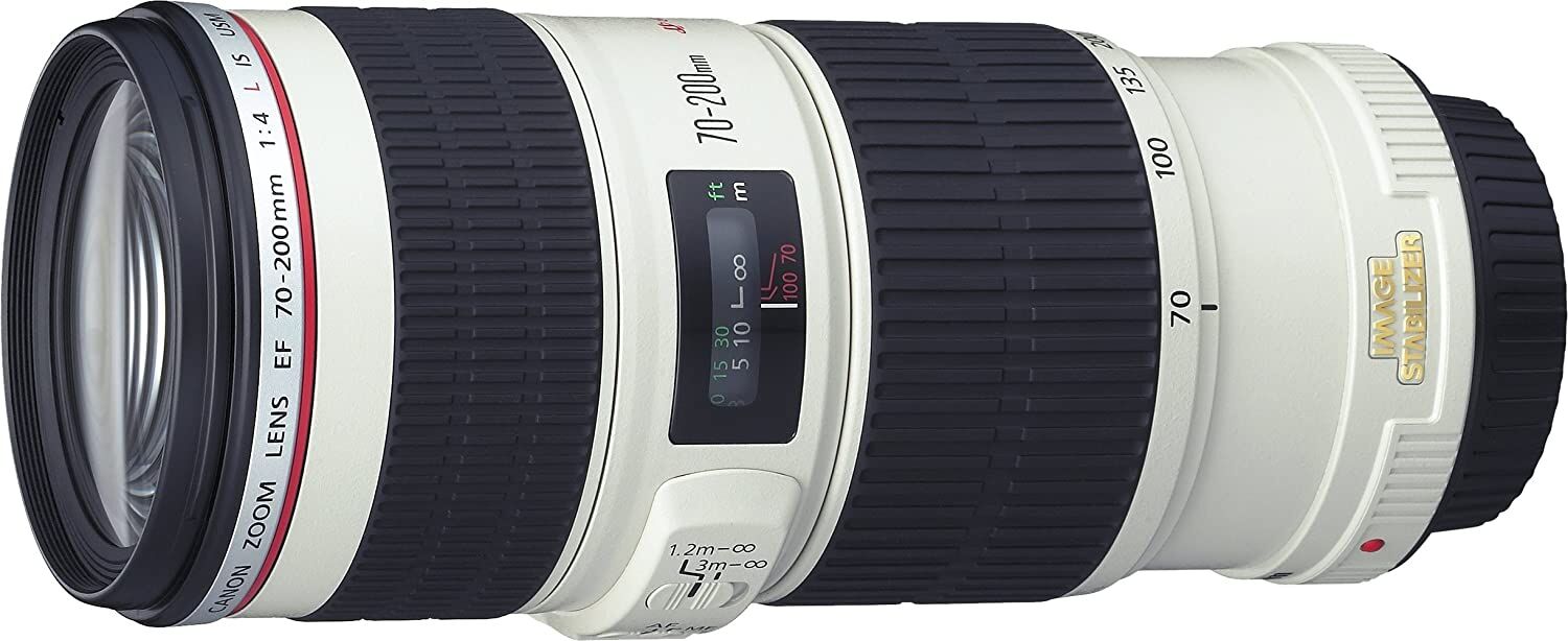 Canon キャノン 望遠ズームレンズ EF70-200mm F4L IS USM フルサイズ対応