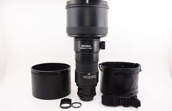 尼崎おすすめ SIGMA シグマ 500mm f 4.5 APO ZEN ニコン用の高い買取価格 売るなら百獣のカメラ買取王が高価買い取り