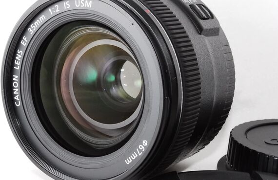 カメラレンタル神戸のおすすめレンズ・ビデオカメラ買取王カメライオンCanon EF35mm F2 IS USM 単焦点レンズ