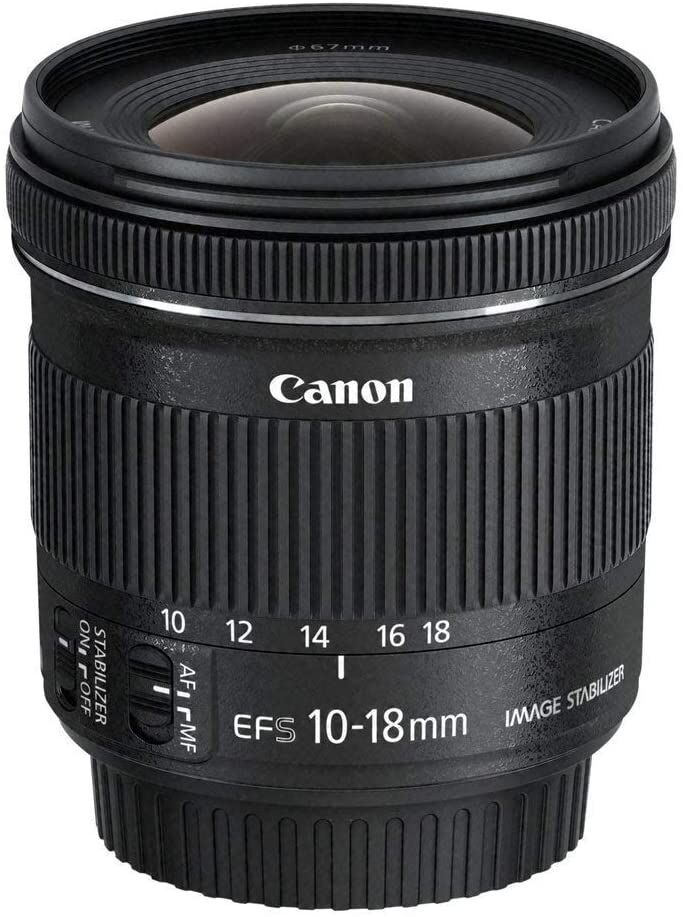 CANON EF-S 10-18mm F4.5-5.6 IS STM 超広角ズームレンズ