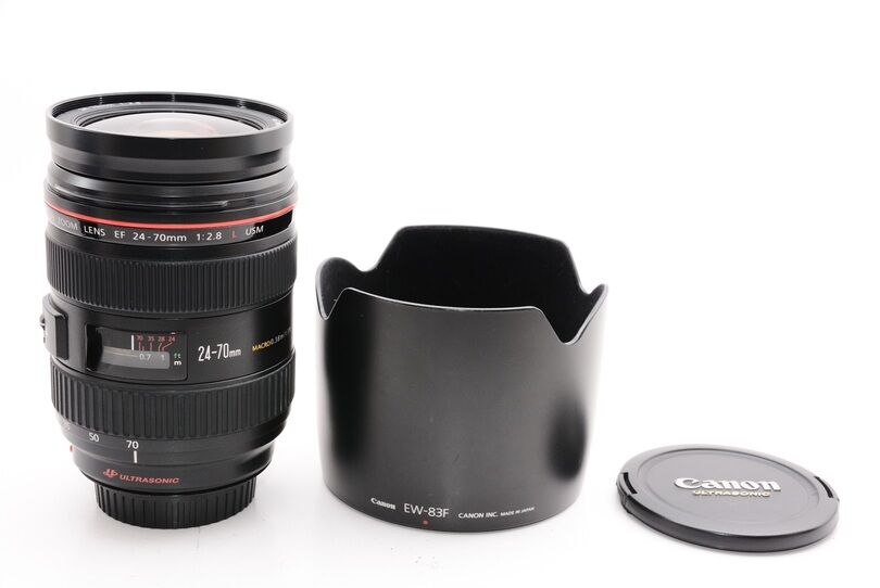 Canon キャノン 標準ズームレンズ EF24-70mm F2.8L USM フルサイズ対応