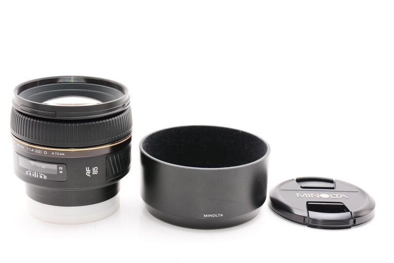 MINOLTA ミノルタ AF 85mm F1.4G 大口径単焦点中望レンズ SONY Aマウント用