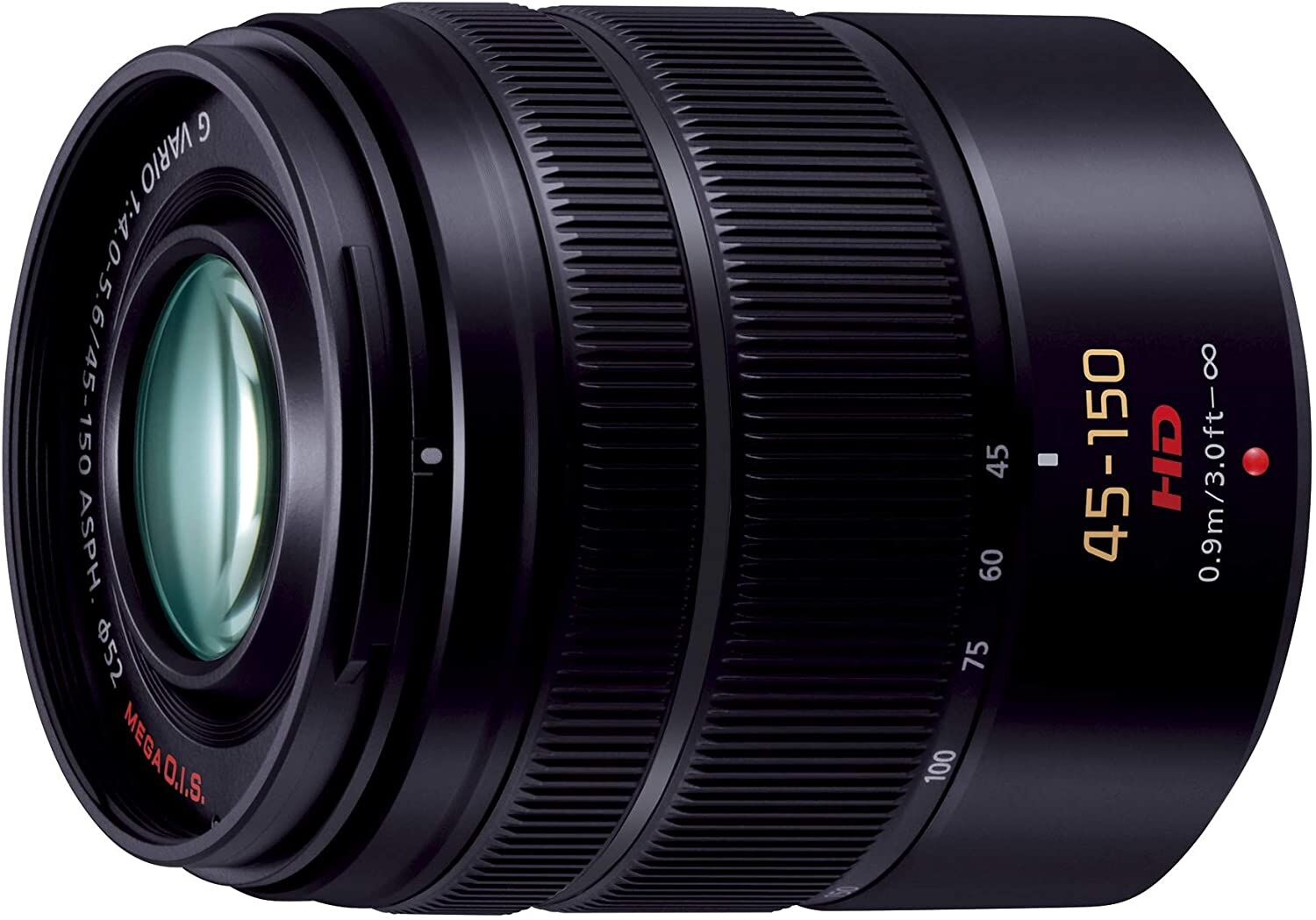 Panasonic パナソニック 望遠ズームレンズ マイクロフォーサーズ用 ルミックス G VARIO 45-150mm/F4.0-5.6 ASPH. /MEGA O.I.S. ブラック H-FS45150-K