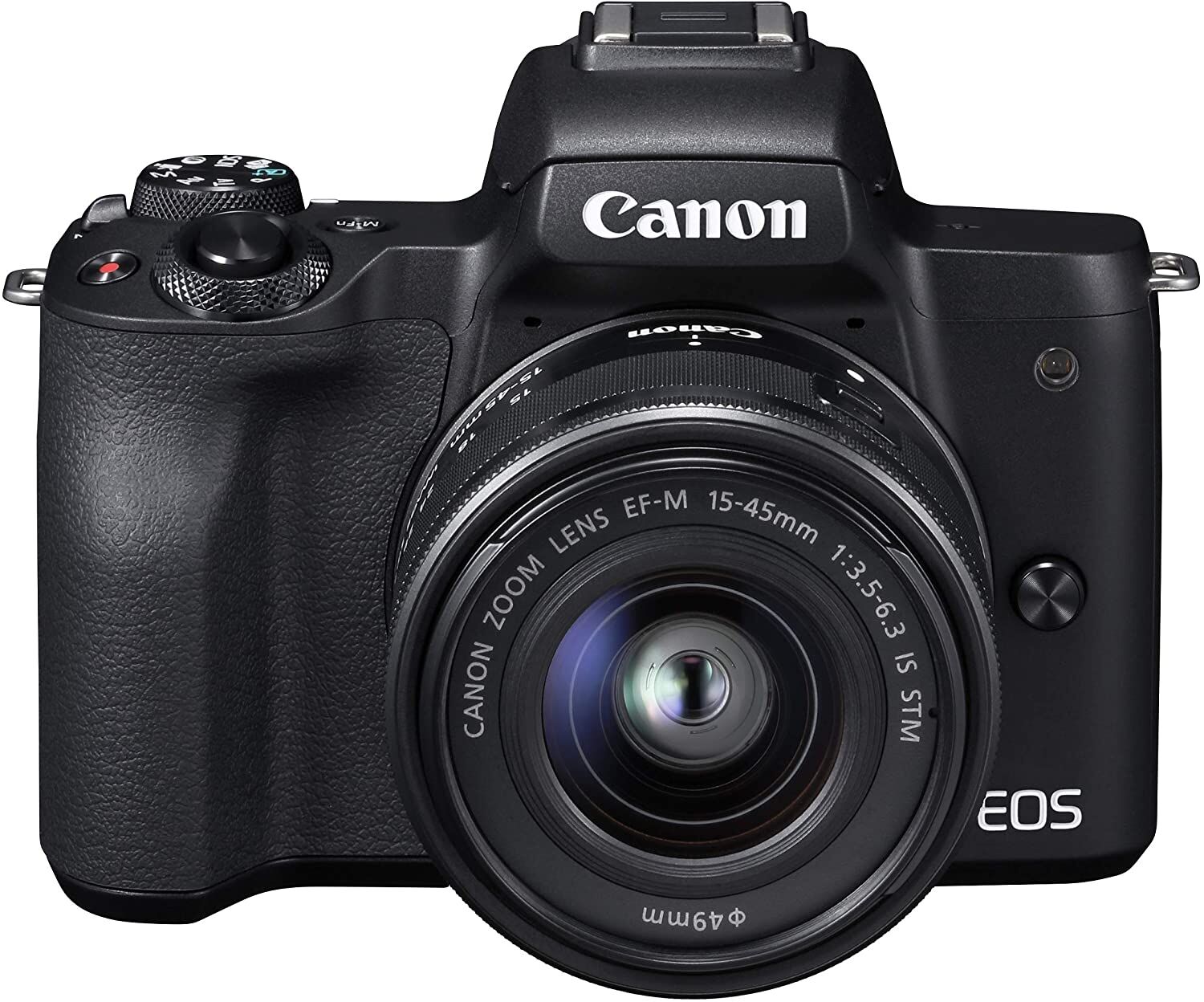 Canon キャノン ミラーレス一眼カメラ EOS Kiss M2 標準ズームレンズキット ブラック