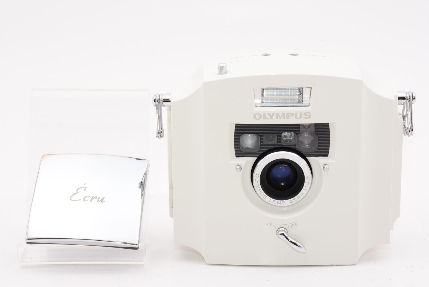 OLYMPUS オリンパス Ecru コンパクトフィルムカメラ