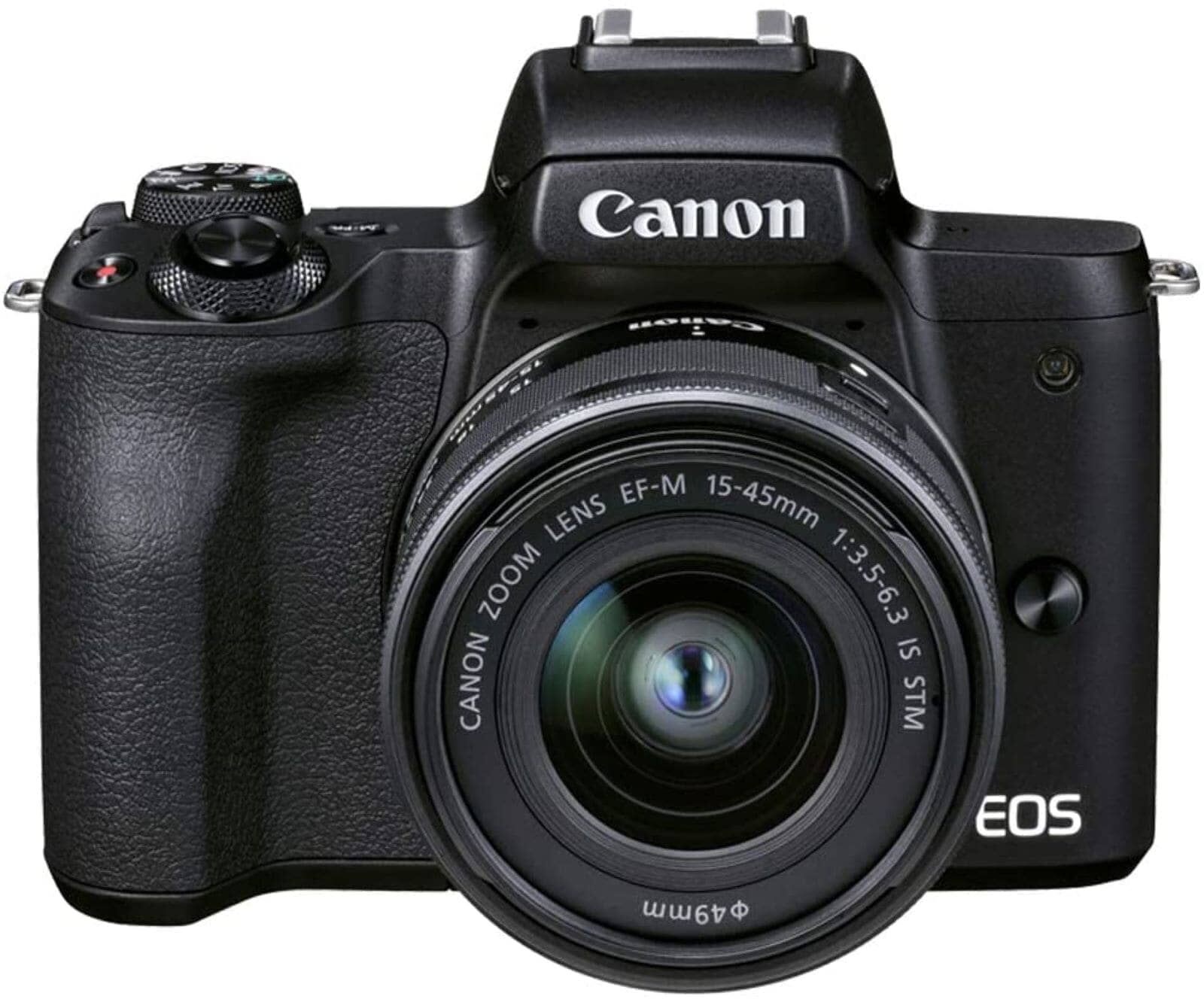 Canon キャノン ミラーレス一眼カメラ EOS Kiss M2 標準ズームレンズキット ブラック