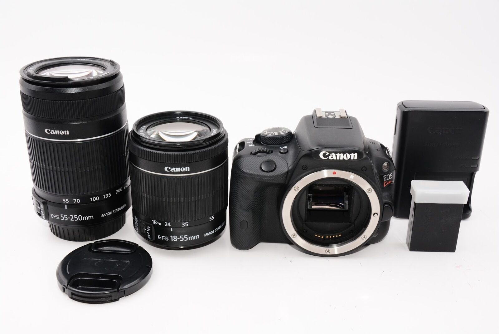 Canon キャノン デジタル一眼レフカメラ EOS Kiss X7 ダブルズームキット