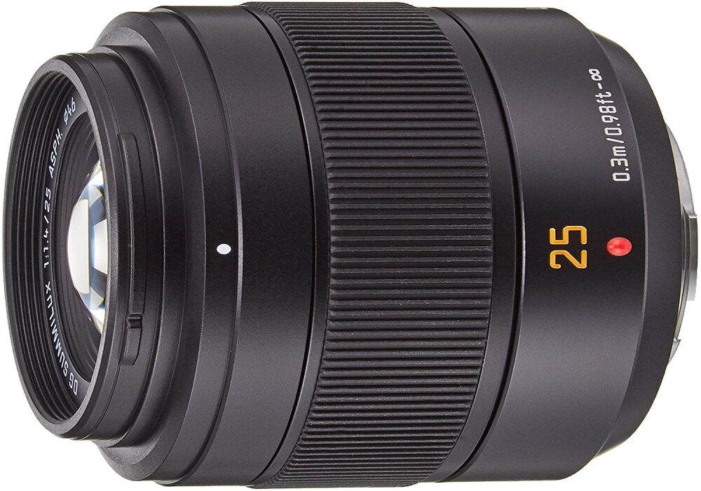 Panasonic LEICA DG SUMMILUX 25mm/F1.4 II ASPH. ブラック H-XA025 単焦点レンズ マイクロフォーサーズ