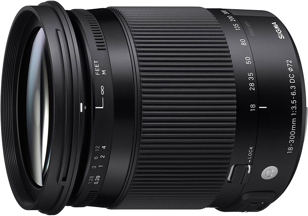SIGMA 18-300mm F3.5-6.3 DC MACRO OS HSM 高倍率ズームレンズ CANON EFマウント