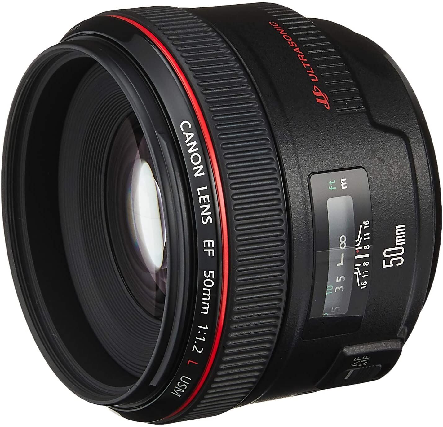 Canon キャノン 単焦点標準レンズ EF50mm F1.2L USM フルサイズ対応
