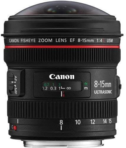 Canon キャノン 超広角ズームレンズ EF8-15mm F4L フィッシュアイ USM フルサイズ対応