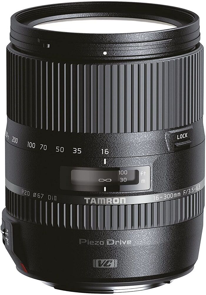 TAMRON 16-300mm F3.5-6.3 DiII VC PZD MACRO 高倍率ズームレンズ キャノンEFマウント B016E