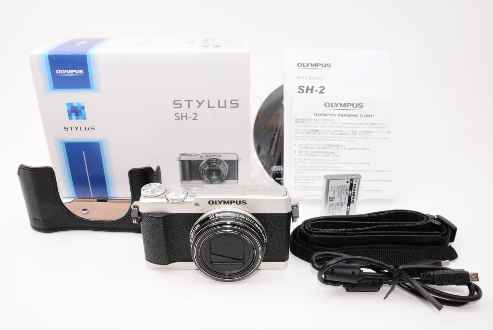 OLYMPUS オリンパス デジタルカメラ STYLUS SH-2 シルバー
