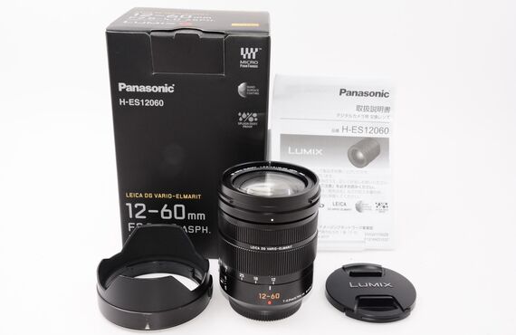新潟のおすすめ Panasonicパナソニック  VARIO-ELMARIT 12-60mm の高い買取価格 売るなら百獣の買取王が高価買い取り 