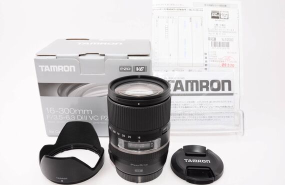 梅田おすすめ TAMRON タムロン 16-300mm F3.5-6.3の高い買取価格 売るなら百獣のカメラ買取王が高価買い取り