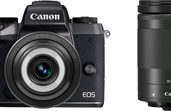 新潟のおすすめ Canon キャノン EOS M5 EF-M28mm EF-M18-150mm の高い買取価格 売るなら百獣の買取王が高価買い取り 