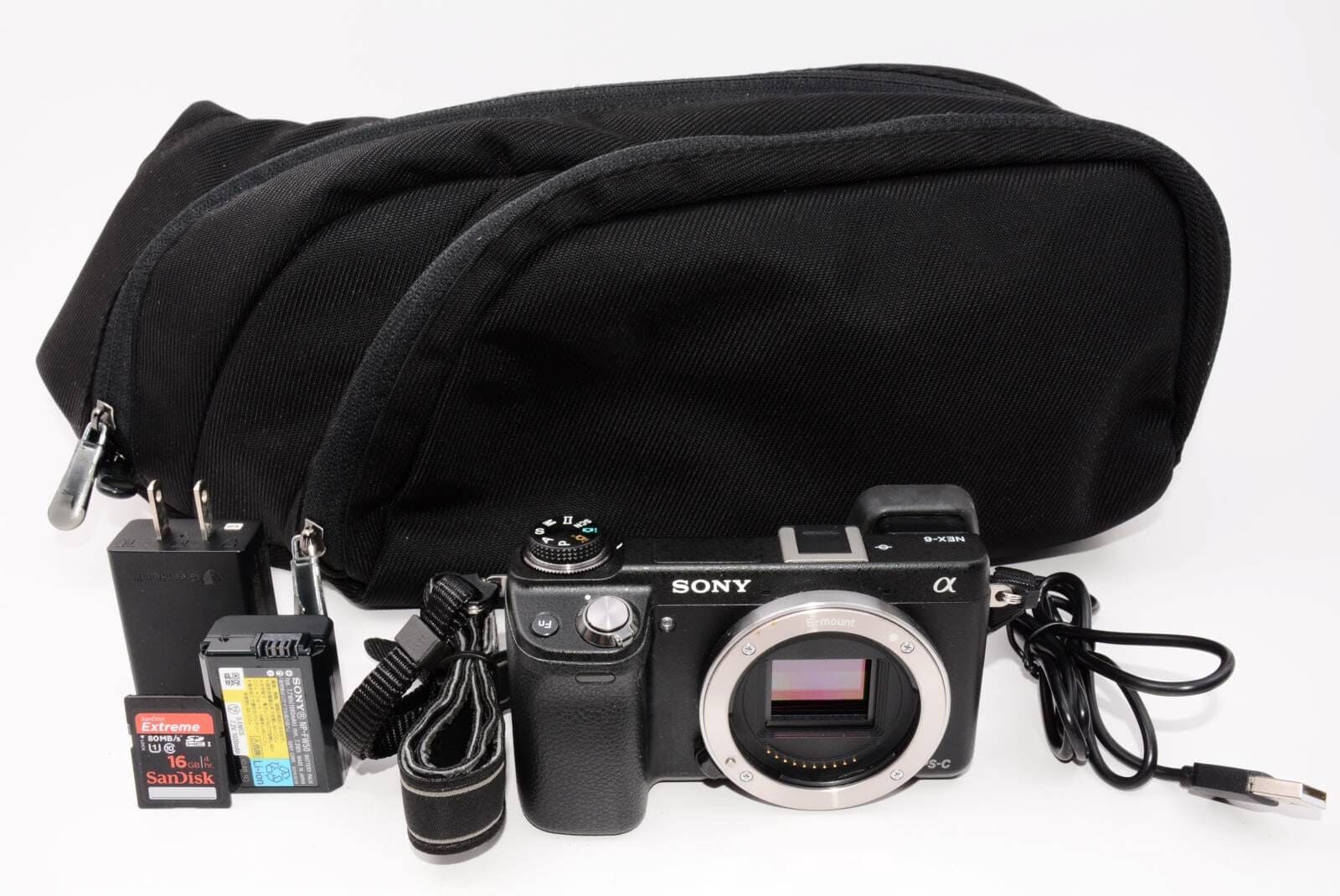 ソニー SONY ミラーレス一眼 α NEX-6 ボディ