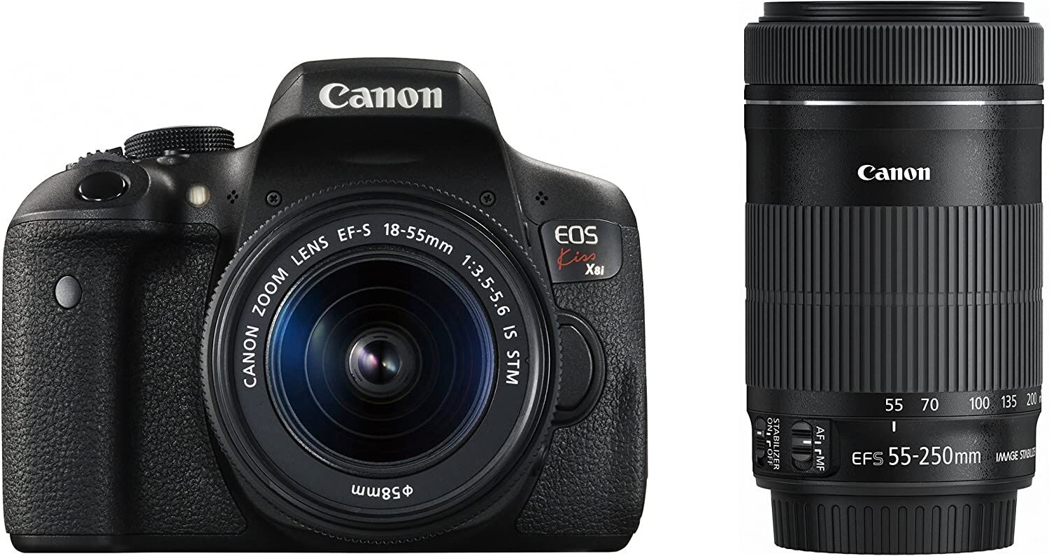 Canon キャノン デジタル一眼レフカメラ EOS Kiss X5 ダブルズームキット EF-S18-55ｍｍ/EF-S55-250ｍｍ付属