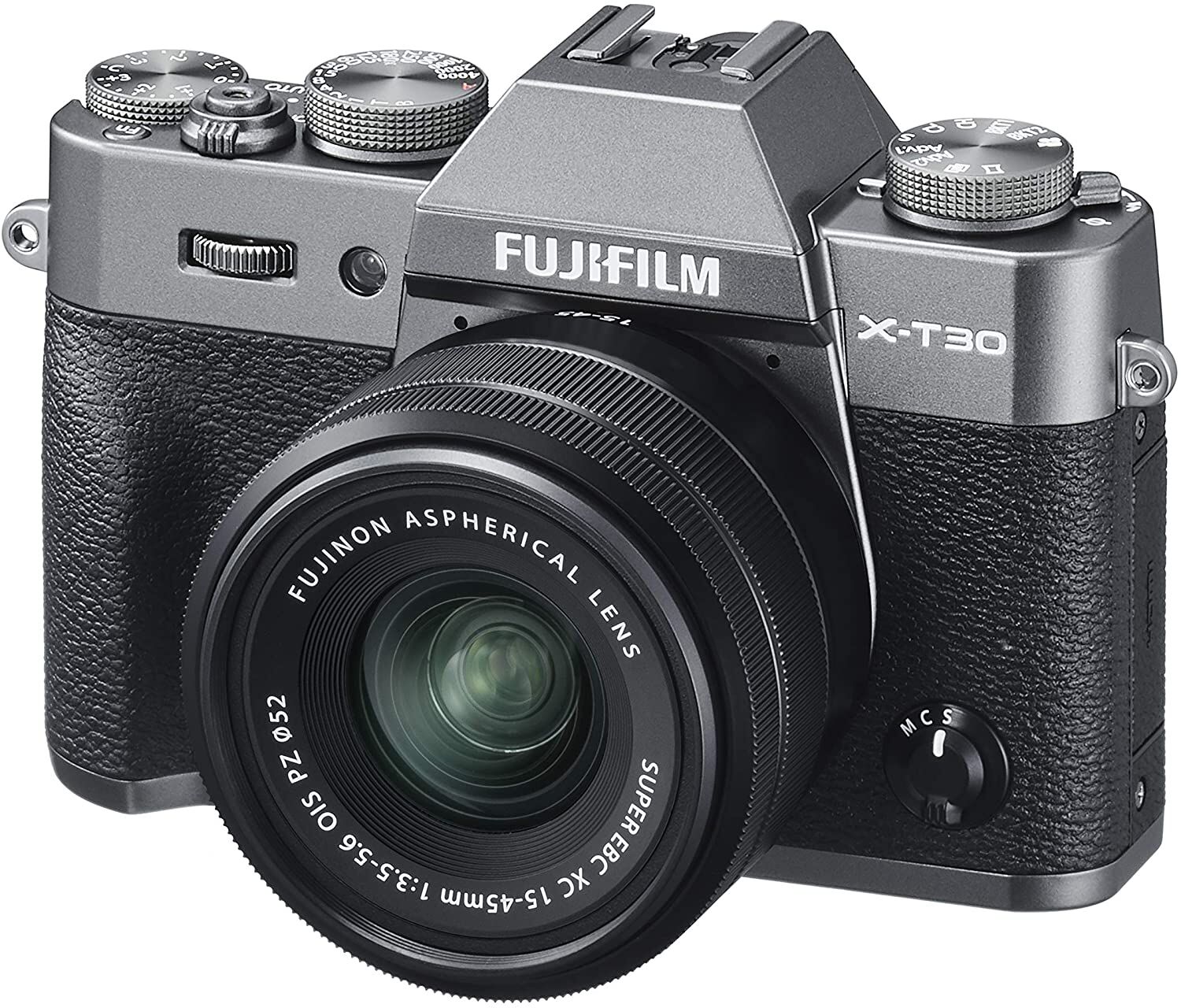 FUJIFILM フジフィルム ミラーレス一眼カメラ X-T30XCレンズキット チャコールシルバー