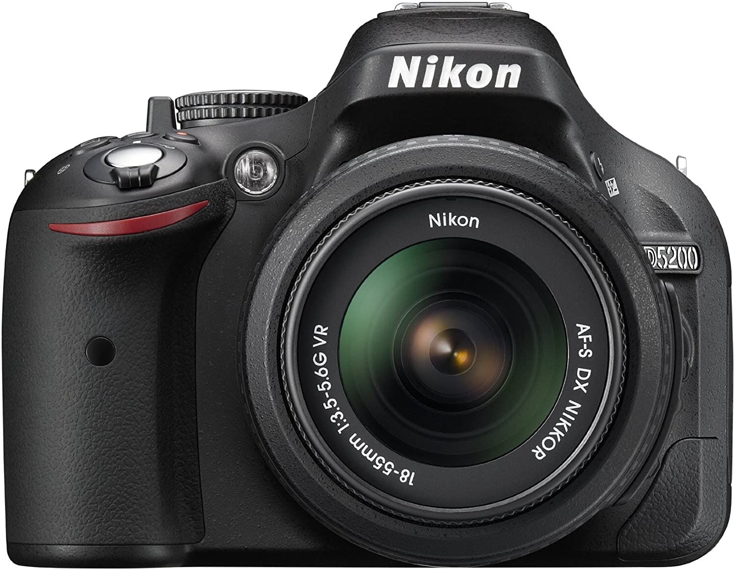Nikon ニコン デジタル一眼レフカメラ D5200 レンズキット AF-S DX NIKKOR 18-55mm f/3.5-5.6G VR付属 ブラック