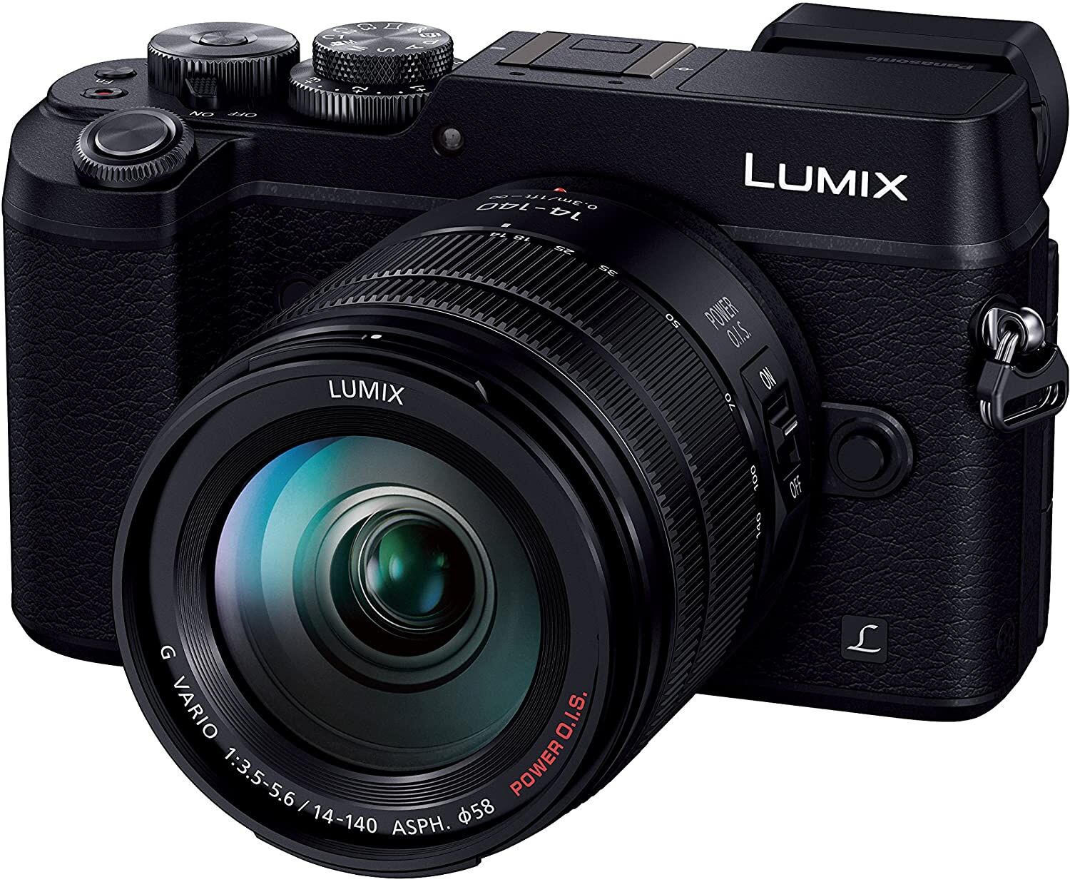 Panasonic パナソニック ミラーレス一眼カメラ ルミックス GX8 レンズキット 高倍率ズームレンズ付属 2030万画素 ブラック